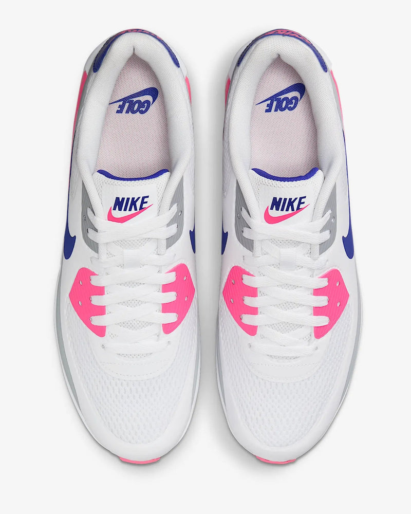 Load image into Gallery viewer, Nike Air Max 90G Golf Shoes Concord Laser Pink - Top
