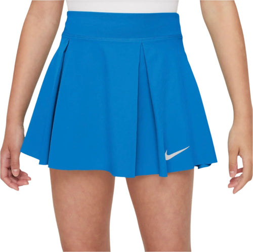 Nike Dri-Fit Club Girls Golf Skirt Light Blue