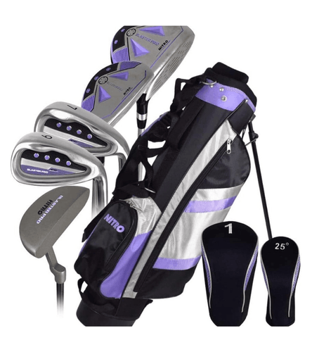 Nitro Blaster Pro Girls Golf Set Ages 9-12 Purple