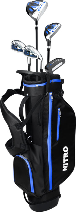 Nitro Blaster XD 5 Club Kids Golf Set for Ages 9-12 Blue