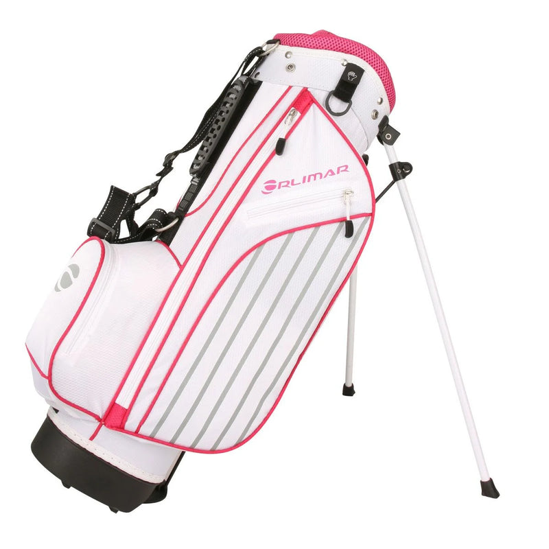 Load image into Gallery viewer, Orlimar Junior golf Stand Bag Girls Ages 5-8 Pink
