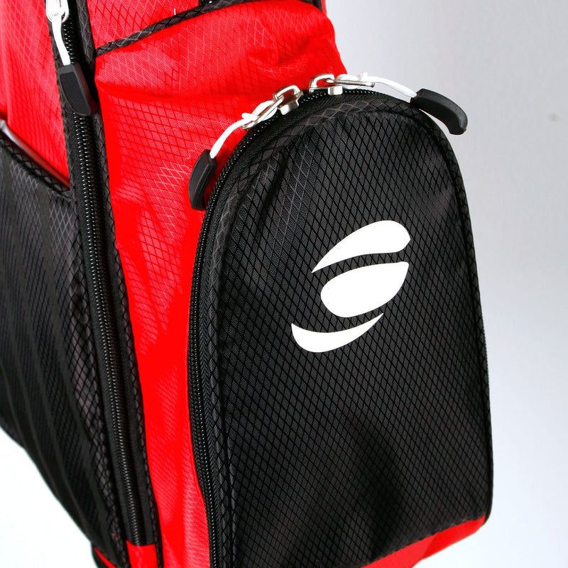 Load image into Gallery viewer, Orlimar ATS Junior Golf Stand Bag Ages 9-12 Red (Bag Height 30&quot;)
