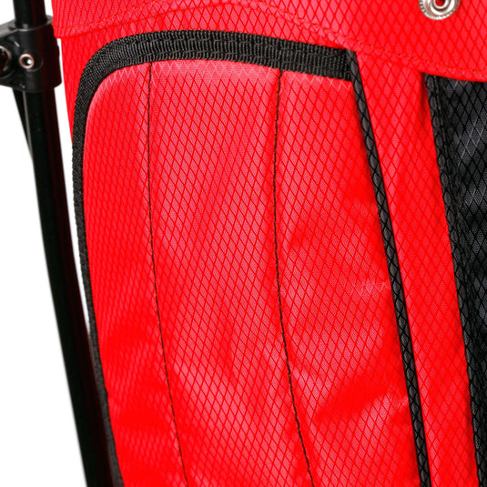 Orlimar ATS Junior Golf Stand Bag Ages 9-12 Red (Bag Height 30")