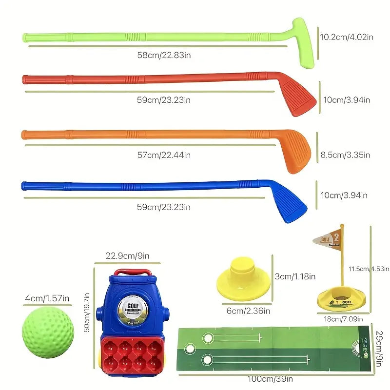 Load image into Gallery viewer, Golf Combination Plastic Golf Set
