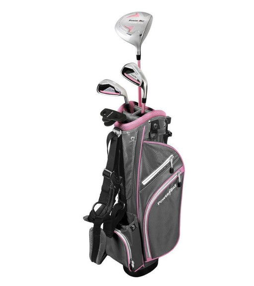 PowerBilt 4 Club Girls Golf Set for Ages 5-8 Pink