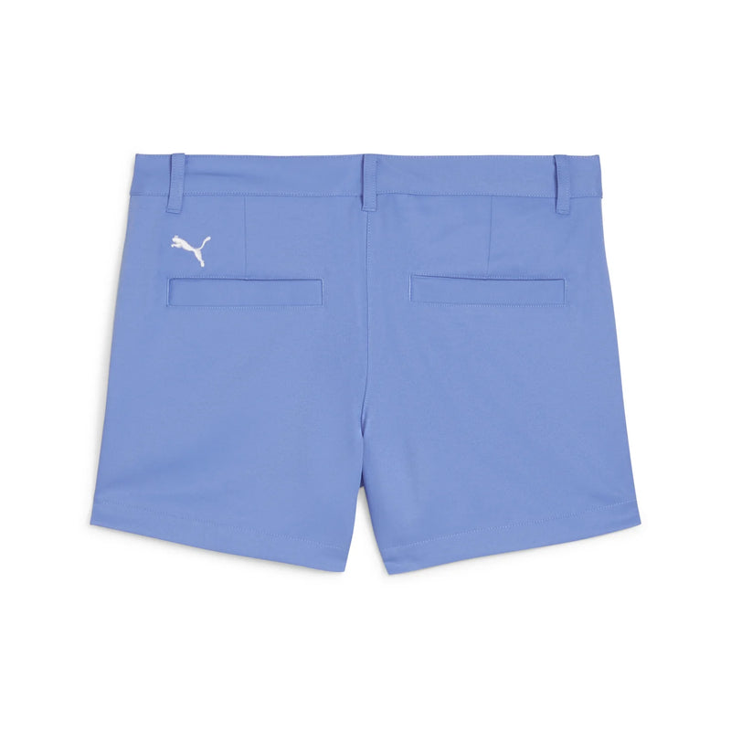 Load image into Gallery viewer, Puma Girls Golf Shorts - Blue Skies Back
