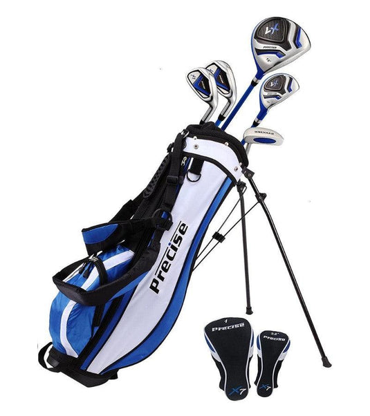 Precise X7 5 Club Junior Golf Club Ages 9-12 Blue