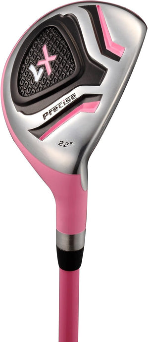 Precise X7 Girls Golf Hybrid Ages 6-8 Pink