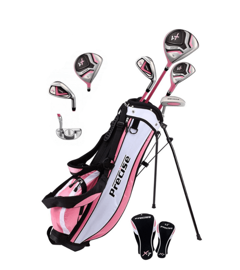 Load image into Gallery viewer, Precise X7 Girls Golf Set Ages 3-5 Pink
