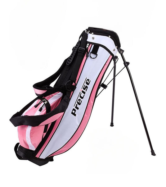 Precise X7 Girls Golf Bag Ages 6-8 Pink (Bag Height 26.5")