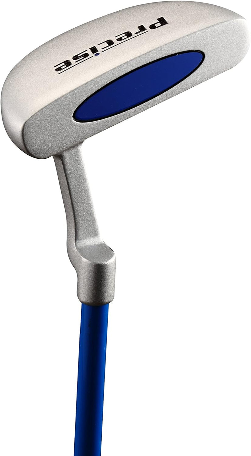 Load image into Gallery viewer, Precise X7 5 Club Kids Golf Set for Ages 9-12 (kids 52-60&quot; tall) Blue
