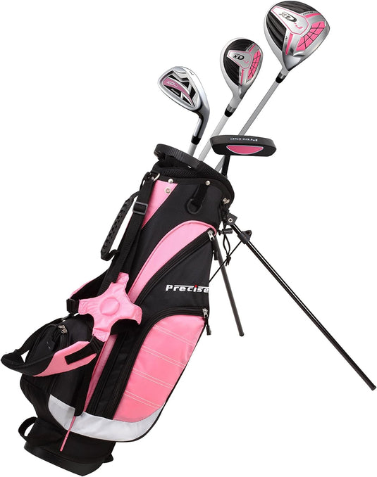 Precise XD-J 4 Club Kids Golf Set for Ages 3-5 Pink
