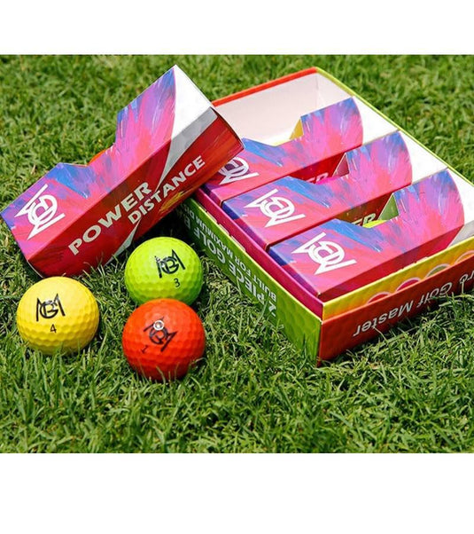 PGM Power Distance Colored Golf Balls