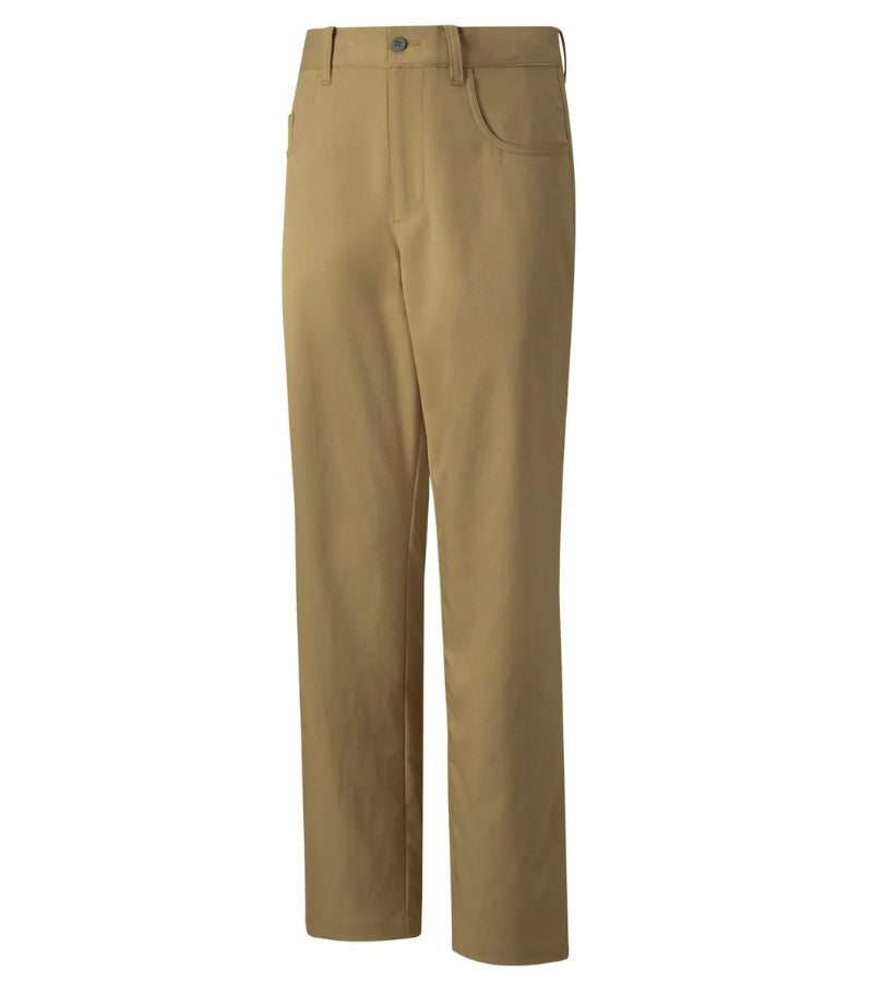 Load image into Gallery viewer, Puma 5 Pocket Golf Pant Boys - Antique Bronze
