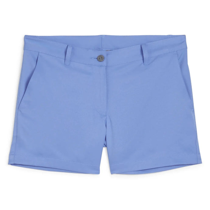 Puma Girls Golf Shorts - Blue Skies Front