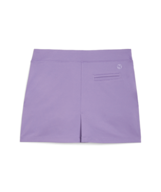 Load image into Gallery viewer, Puma Golf Girls Skirt Lavender Back
