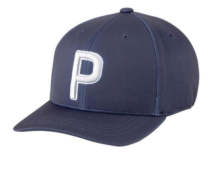 Puma P Youth Golf Hat - Navy 