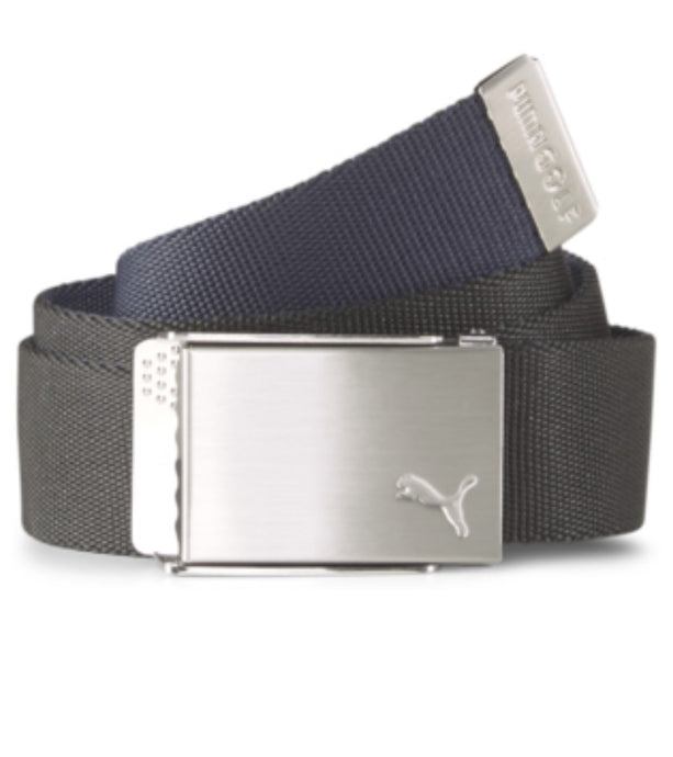 Puma Boys Reversible Web Youth Golf Belt Black / Navy