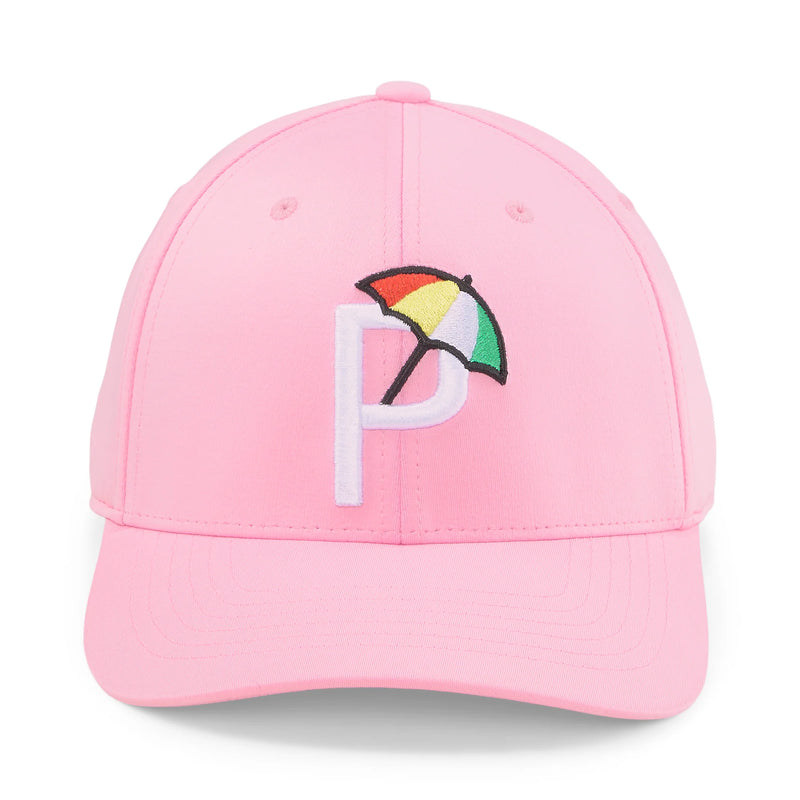 Load image into Gallery viewer, Puma Palmer P Womens Golf Hat Pale Pink Front
