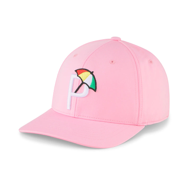 Load image into Gallery viewer, Puma Palmer P Womens Golf Hat Pale Pink Side
