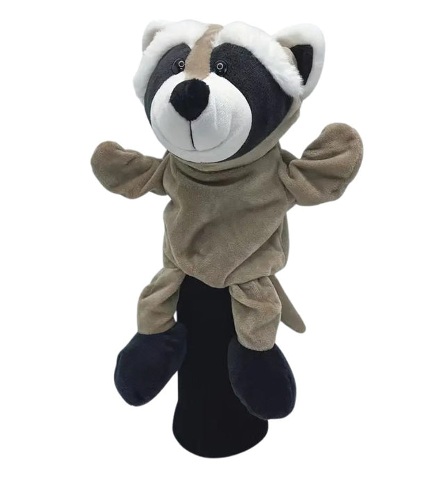 Plush Raccoon Golf Headcover