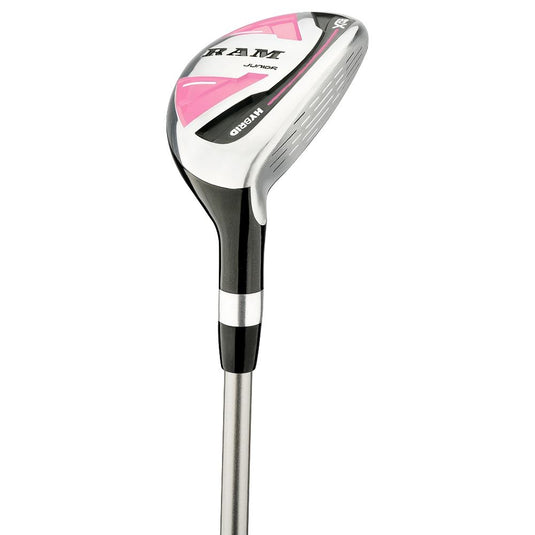 Ram SDX 5 Club Girls Golf Set for Ages 9-12 (kids 54-64" tall) Pink