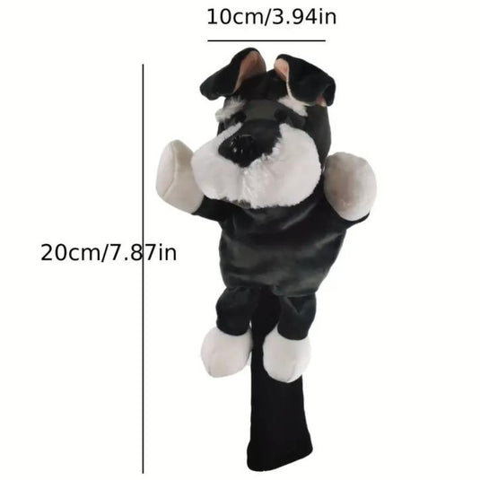 Schnauzer Puppy Golf Headcover Dimensions