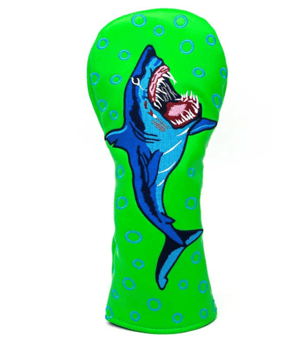 Shark Embroidered Golf Driver Headcover