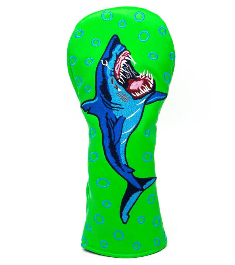 Load image into Gallery viewer, Shark Embroidered Golf Driver Head Cover
