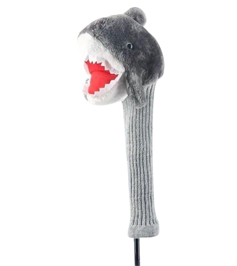 Load image into Gallery viewer, Shark Plush Headcover Side View
