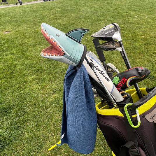 SharkBite Shark Golf Club Headcover And Cleaner