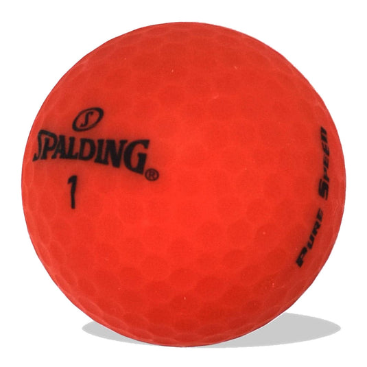 Spalding Pure Speed Golf Balls Red - Dozen