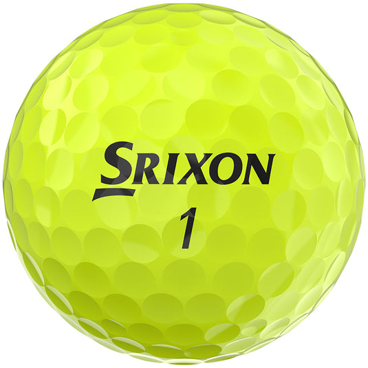Srixon Soft Feel Yellow Golf Balls - 3 Pack
