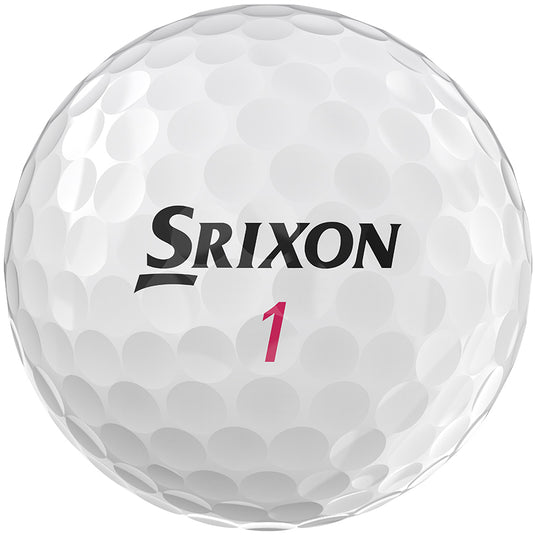Srixon Soft Feel White Golf Balls - 3 Pack