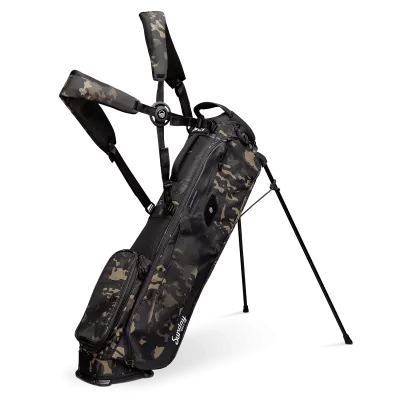 Load image into Gallery viewer, Sunday Golf El Camino Bag Black Camo
