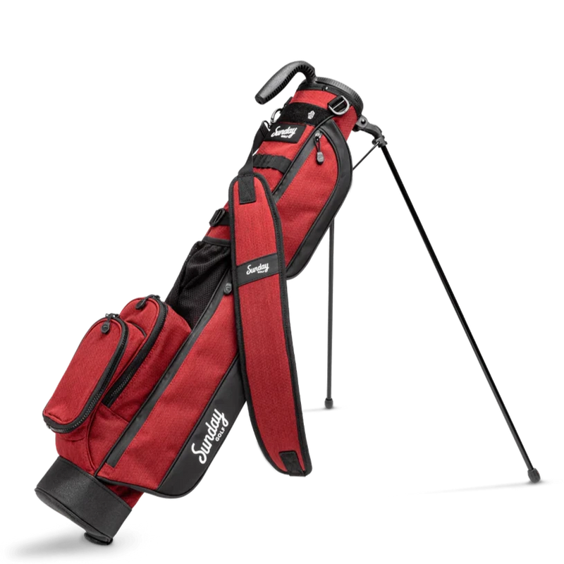 Load image into Gallery viewer, Sunday Golf Loma Stand Bag - Ron Burgundy
