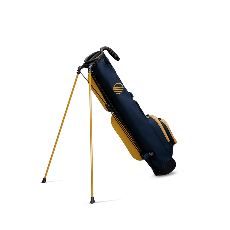 Load image into Gallery viewer, Sunday Golf Loma Teen Golf Bag (Bag Height 32&quot;) Navy+Gold
