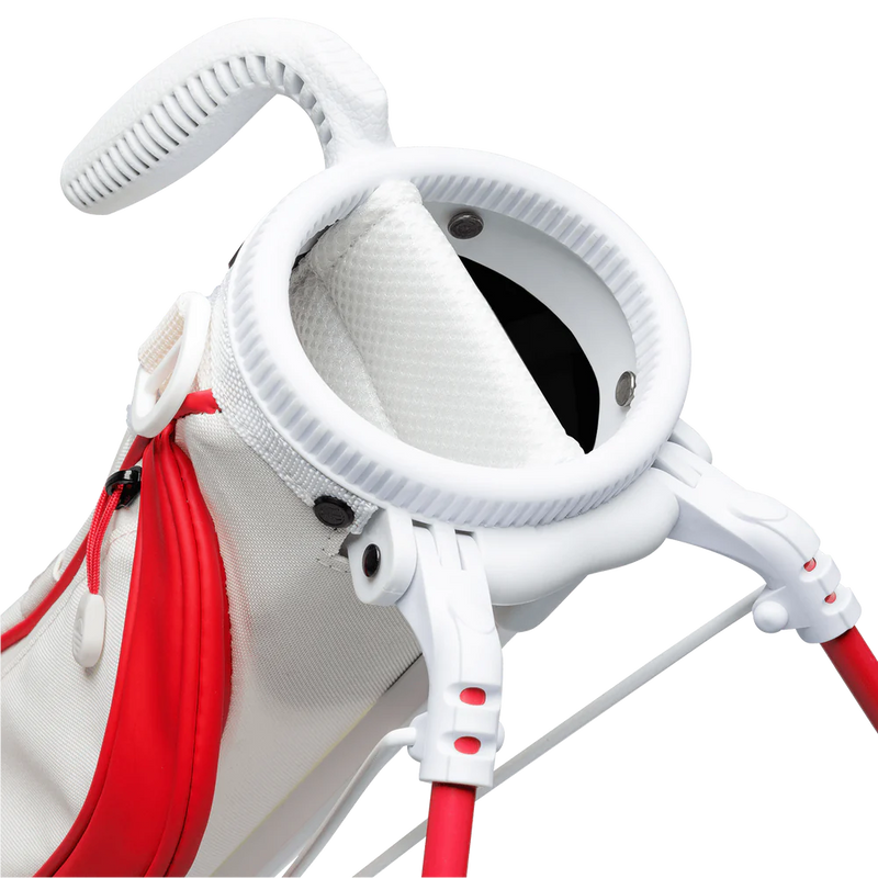 Load image into Gallery viewer, Sunday Golf Loma Teen Golf Bag (Bag Height 32&quot;) Red/Off White
