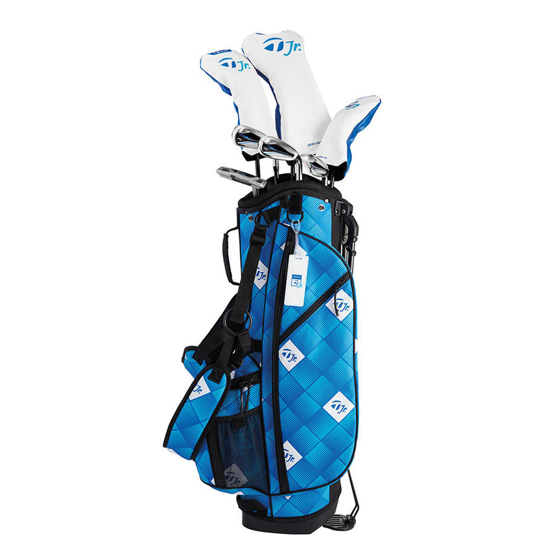 Load image into Gallery viewer, Team TaylorMade 7 Club Kids Golf Set Ages 10-12 Blue
