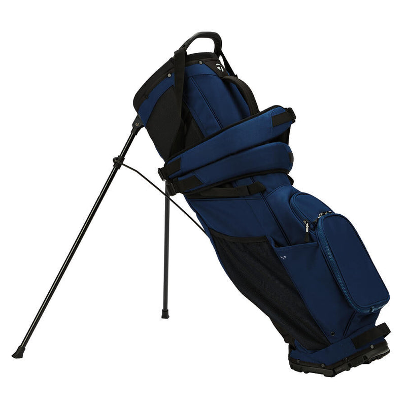 Load image into Gallery viewer, TaylorMade FlexTech Junior Golf Stand Bag Navy (Bag Height 33&quot;)
