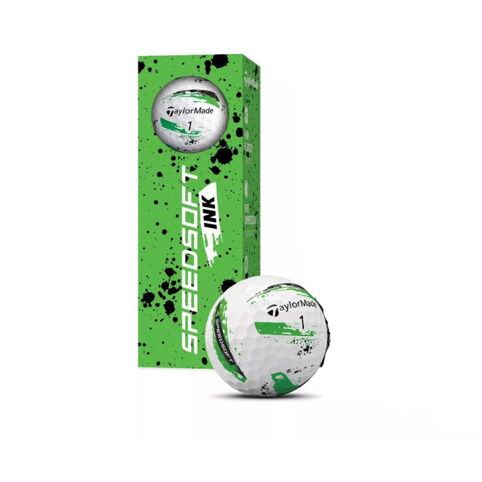 TaylorMade Speed Soft Ink Green - 3 Pack