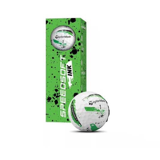 TaylorMade Speed Soft Ink Green - 3 Pack