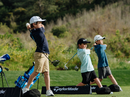 Team TaylorMade 7 Club Kids Golf Set Ages 10-12 (kids 54-59" tall) Blue
