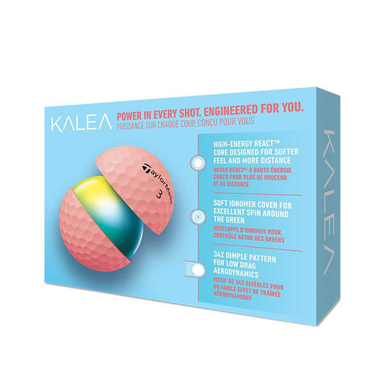 TaylorMade Kalea Golf Balls Features