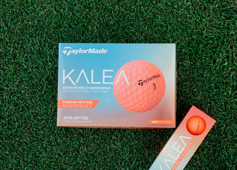 Load image into Gallery viewer, TaylorMade Kalea Peach Golf Balls - Dozen
