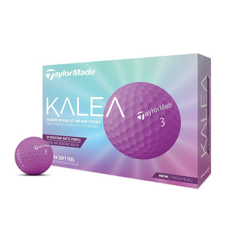 Load image into Gallery viewer, TaylorMade Kalea Purple Golf Balls - One Dozen
