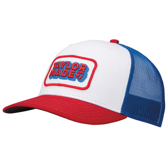 TaylorMade Ventura Retro Mens Golf Hat Red/White/Blue