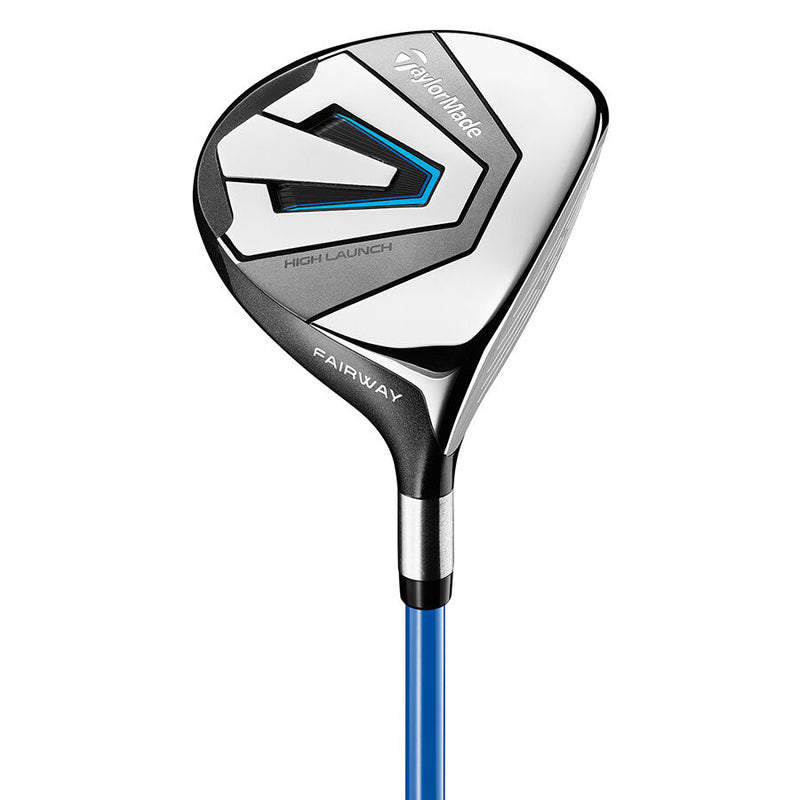 Load image into Gallery viewer, Team TaylorMade 7 Club Kids Golf Set Ages 10-12 (kids 54-59&quot; tall) Blue

