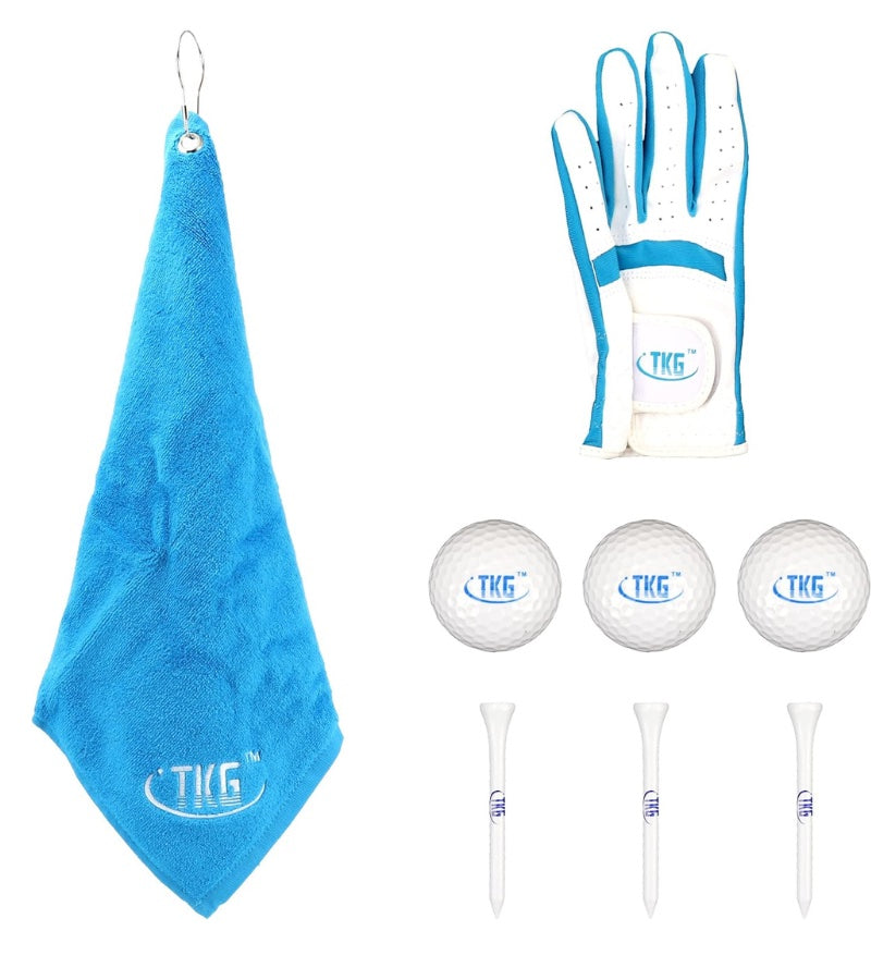 Load image into Gallery viewer, TKG Sports 5 Club Kids Golf Set Ages 7-10 (52-58 inches) Blue
