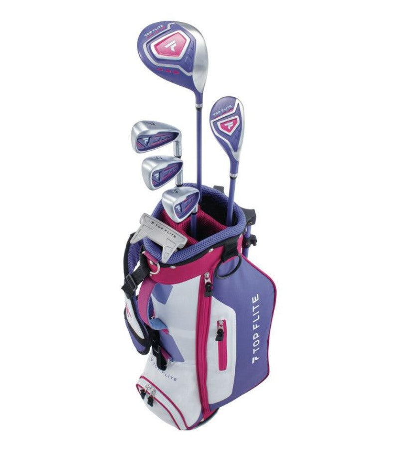 Load image into Gallery viewer, Top Flite 6 Club Girls Golf Set Ages 9-12 Purple

